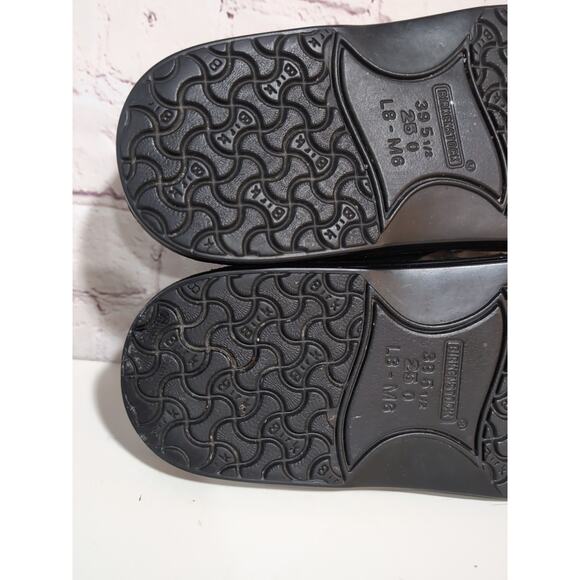 Birkenstock Madeira Black Nubuck Mary Jane Sandals Size 39 Women's 8-9 READ - Picture 6 of 13